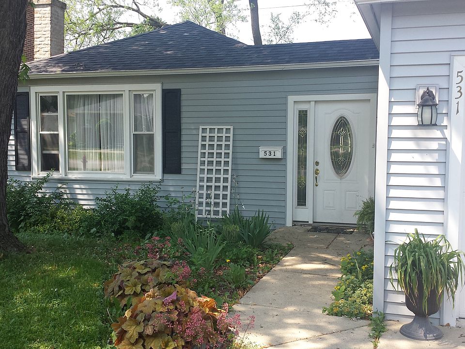 exterior front with attached garage