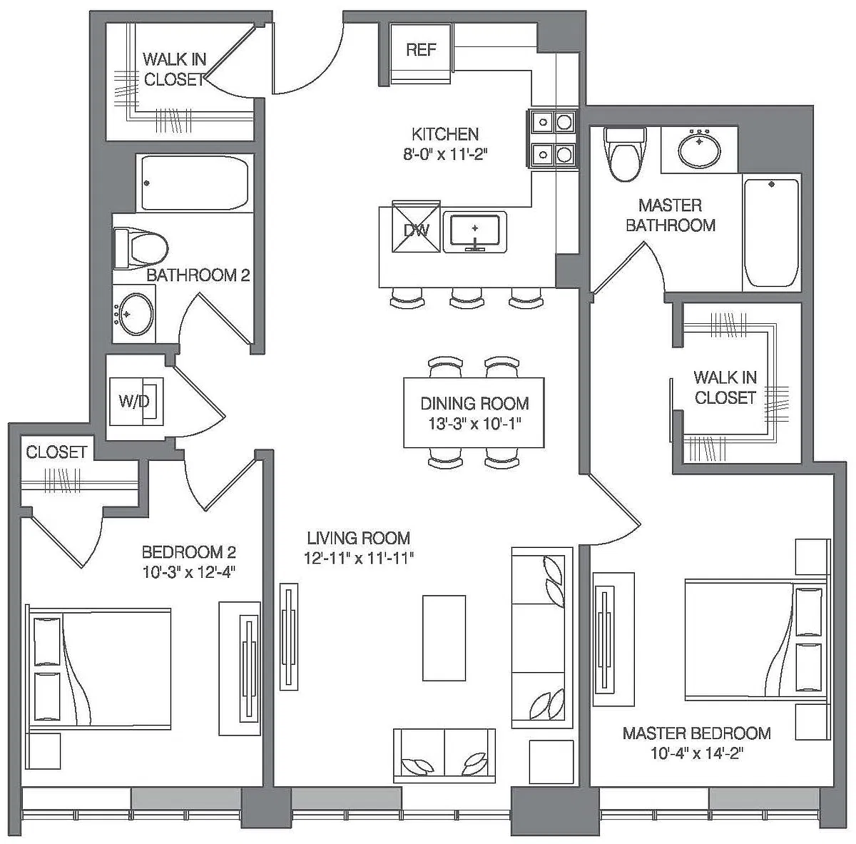 Floor plan E-B1