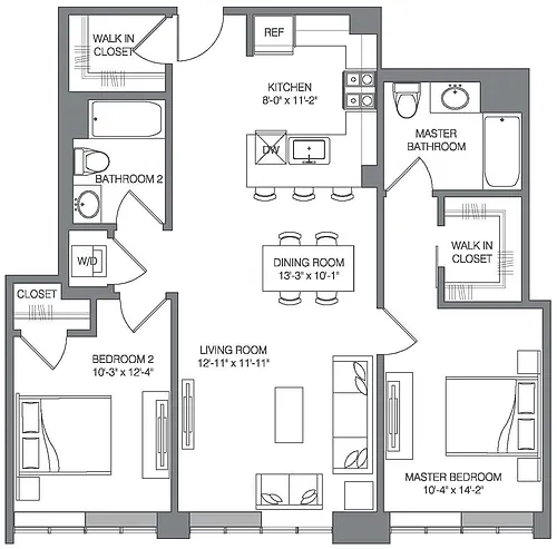 Floor plan E-B2