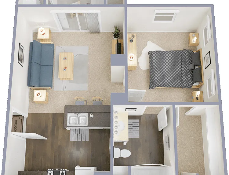 Plan 1 Floorplan Diagram