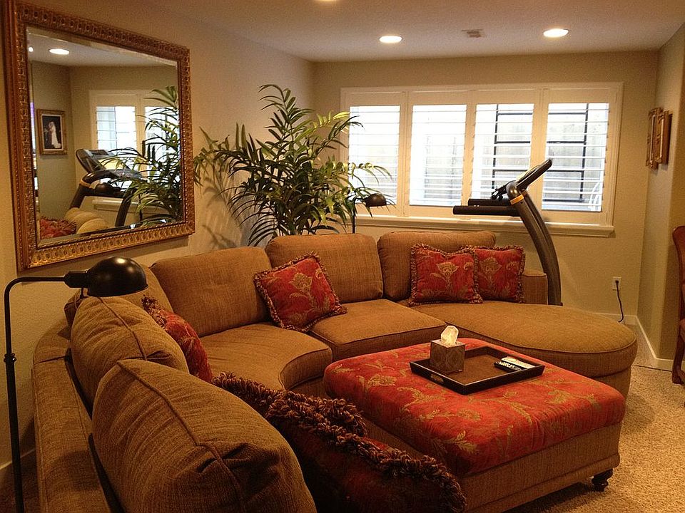 Lower level family room