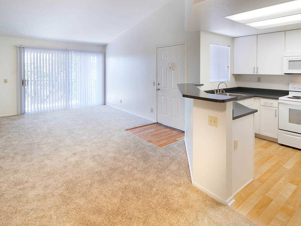 Kitchen and Living Room with Balcony