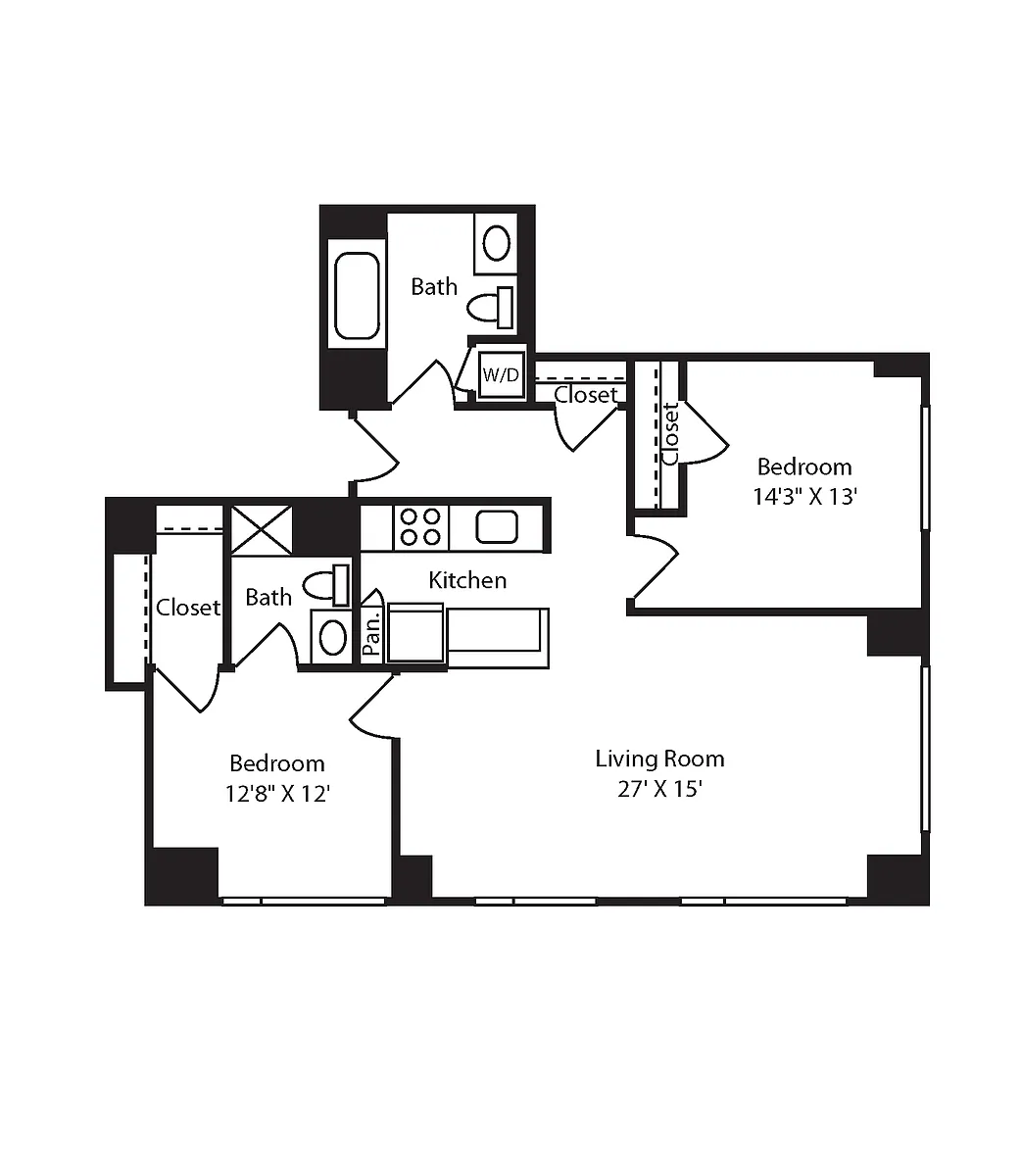 Floor plan B14R