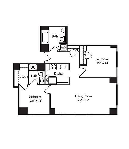 Floor plan B14R