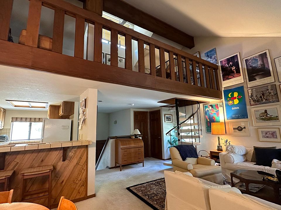 Upstairs loft can be 3rd bedroom or office.