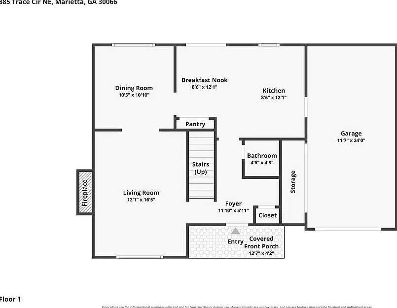 3 bed, 2.5 bath, 1396 sqft, $2,055 — Photo 3