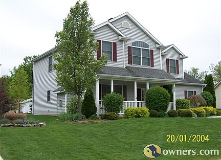 Mature focal tree in front view