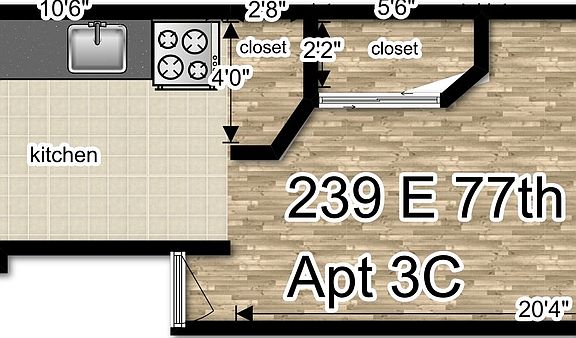 2nd image of 239 E 77th St APT 3C