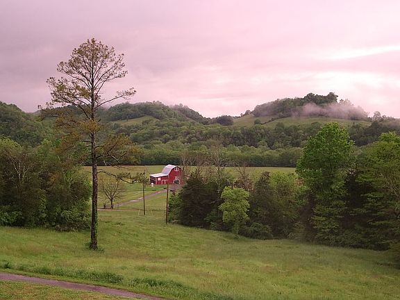 View of neighbor's barn