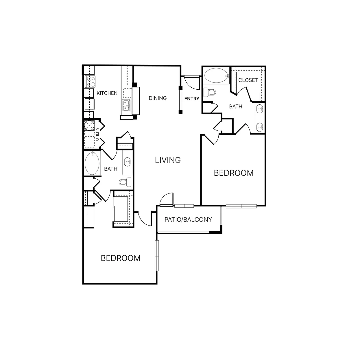 Floor plan B3L