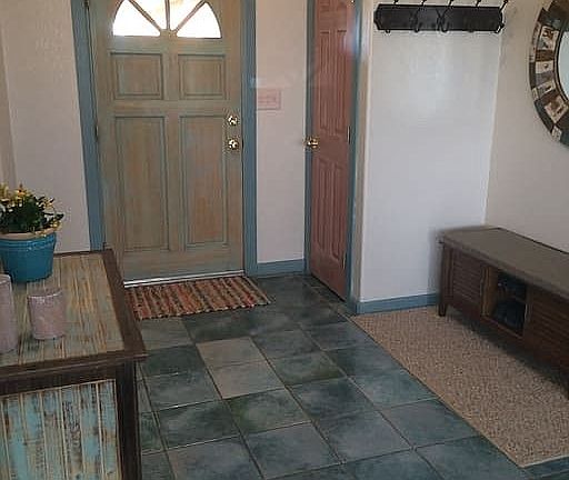 Upper front door