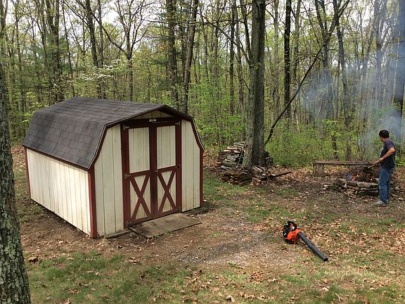 Shed & Fire Pit