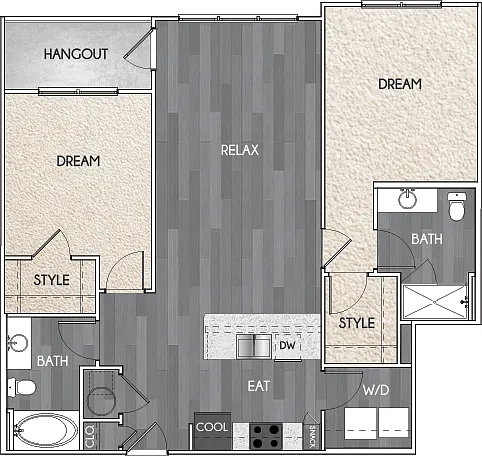Floor plan B3A