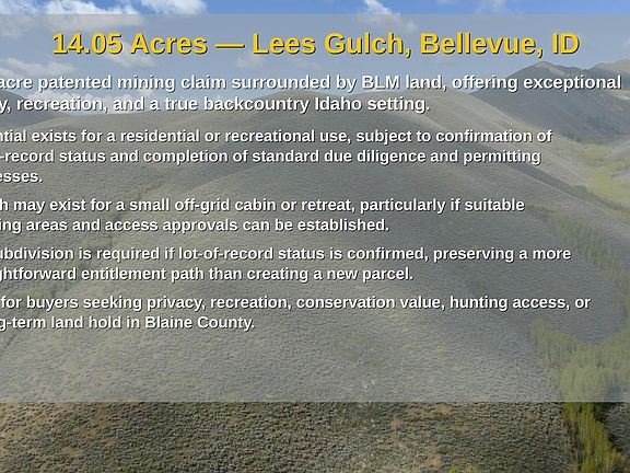 2nd image of Lees Gulch Rd