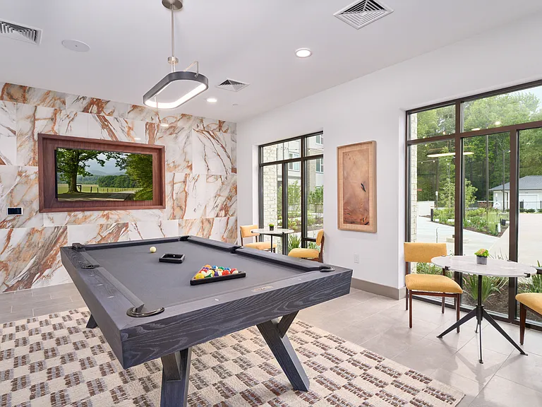 Game Room with Billiards