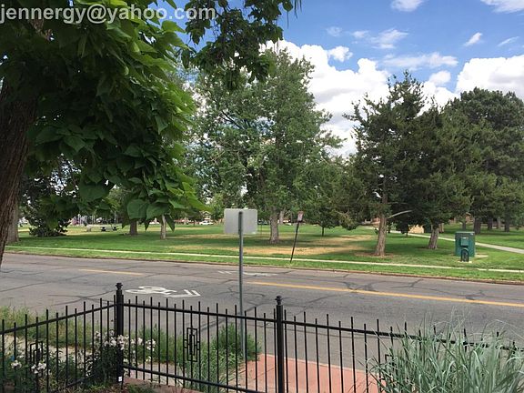 Chaffee Park view from front porch