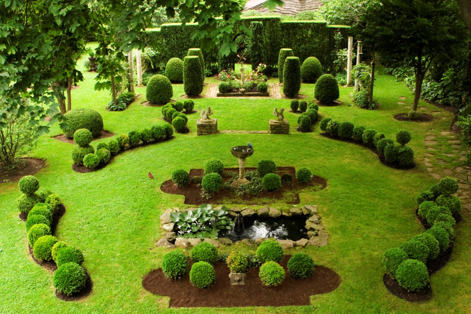  Beautiful surrounding gardens on Property