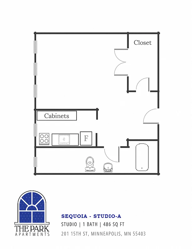 Floor plan Sequoia | Studio-A