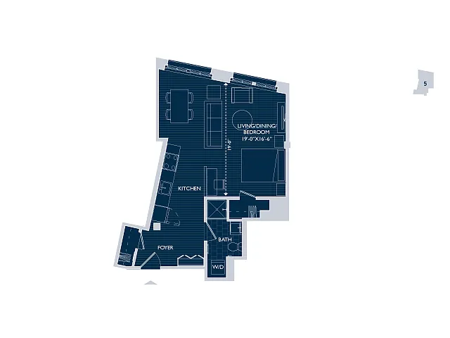 Floor plan Loft 5