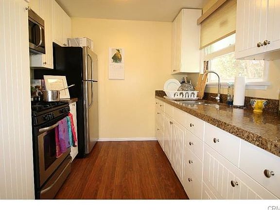 Kitchen with granite countertops