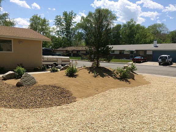 Side of house and RV parking