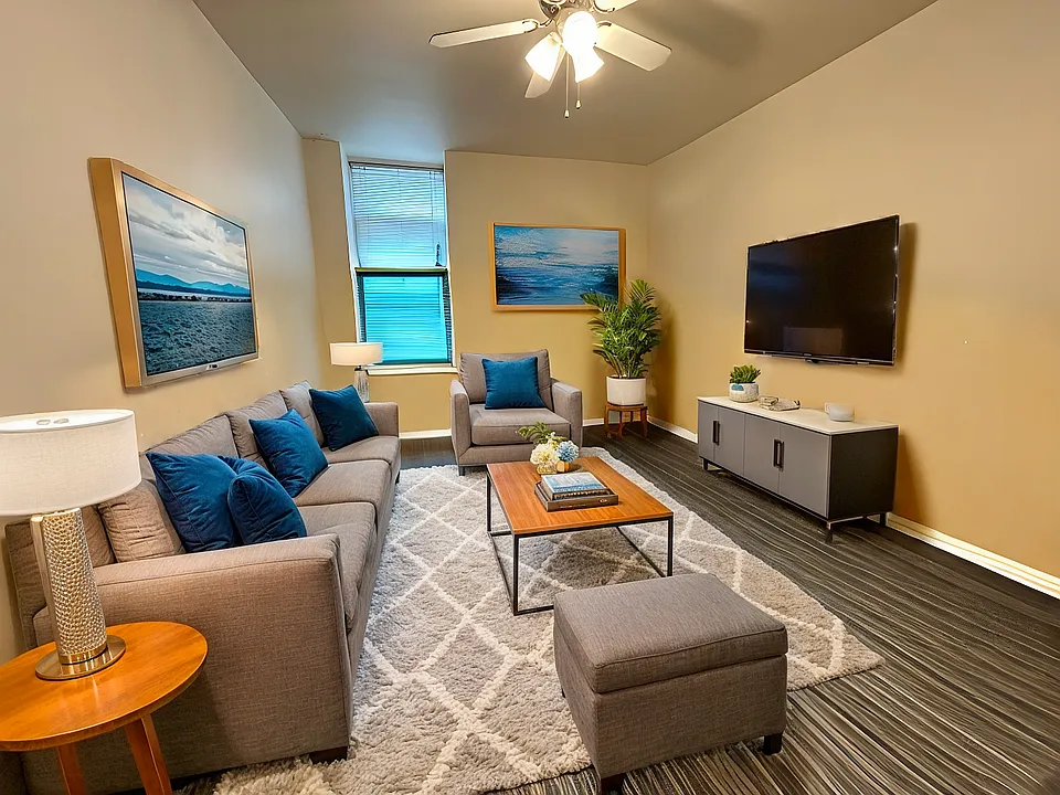 Simulated Living Room for layout idea