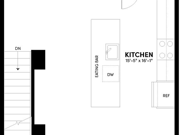 Contour One Optional Fireplace at Uplands in Westminster, CO