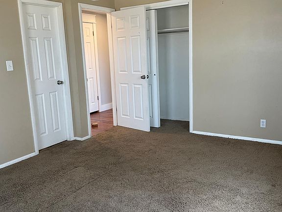 Bedroom #1 with two closets