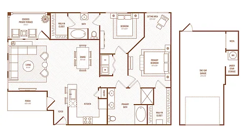 Floor plan B1-Cove