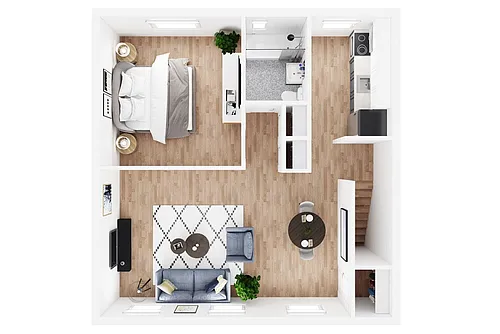 Floor plan A1R