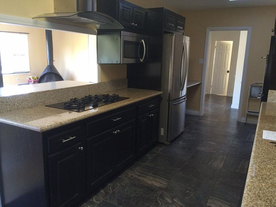 kitchen and living room