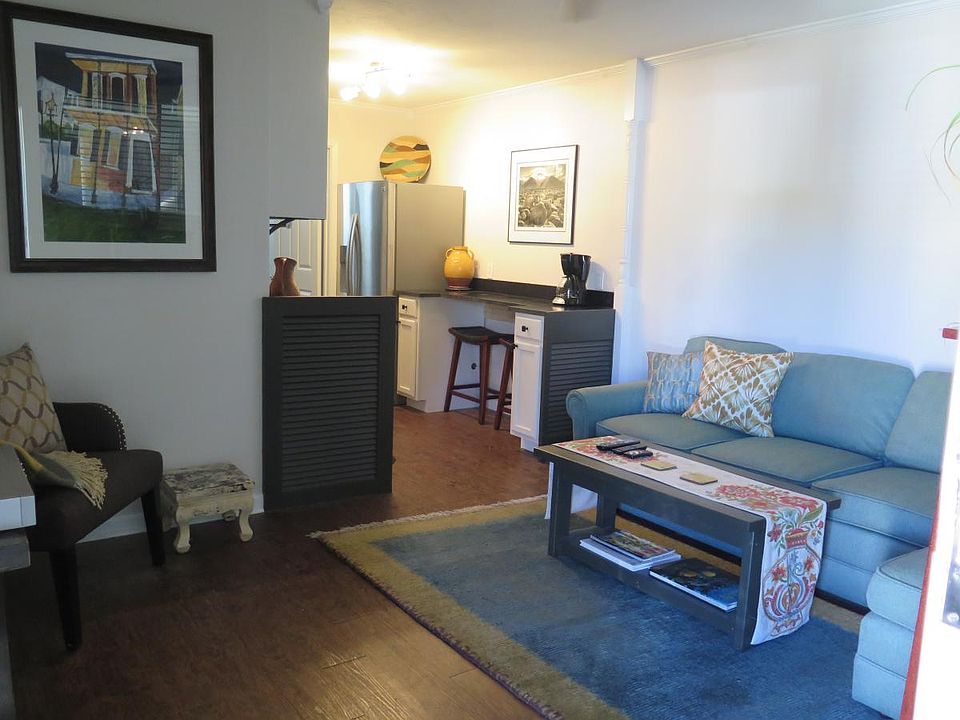 view into kitchen