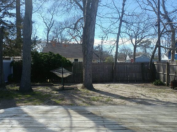 back yard/deck