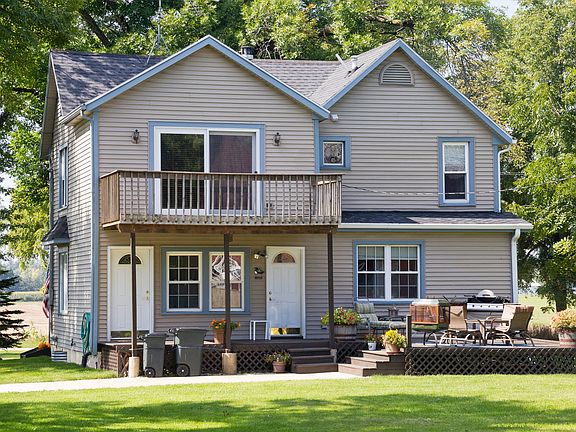 Rear of House with deck area