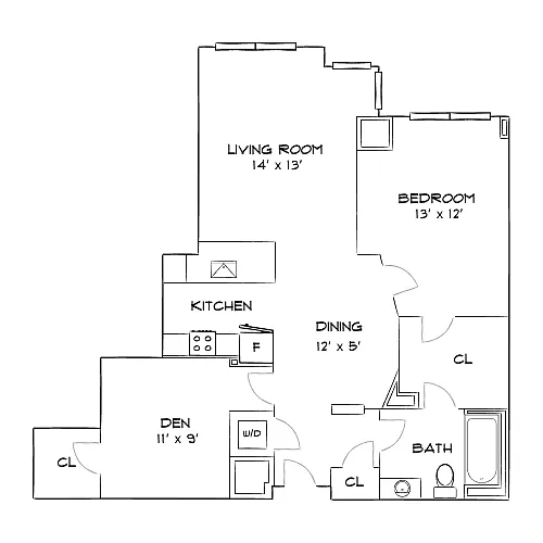 Floor plan Design 1P Premier 2