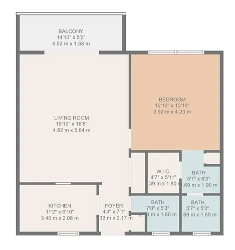 Floor plan Single