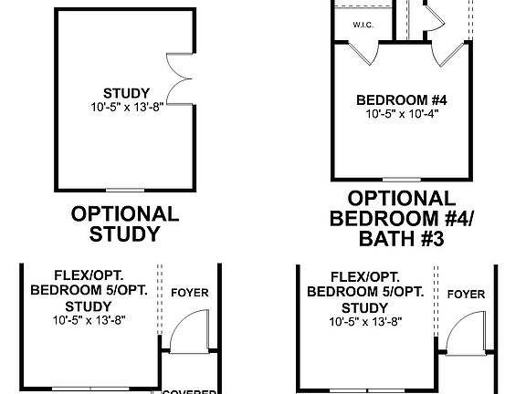 Madison First Floor Options