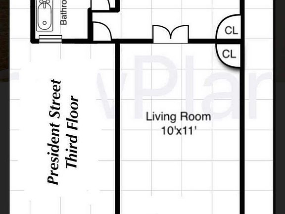 2nd image of 628 1/2 President St APT 3
