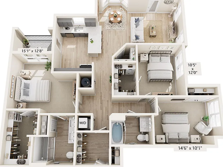 BH-C1 (L) Floor Plan BH-C1 (L) Floor Plan