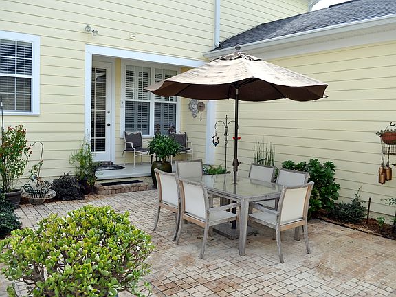 Patio Rear Entrance