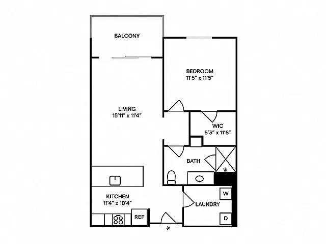 Floor plan A6