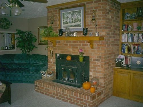 Fireplace in Family Room