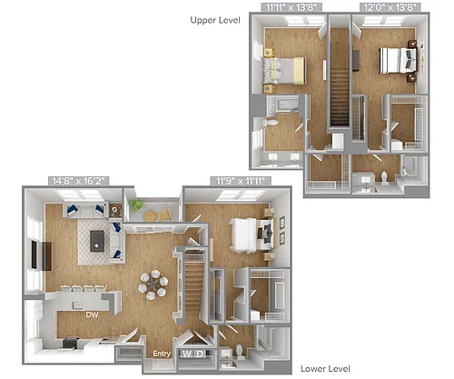 Floor plan C3TH