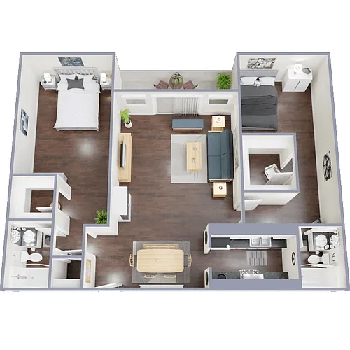 Floor plan B2