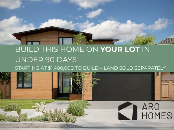 Build on Your Lot - Land Sold Separately - SC Plan, Santa Clara County