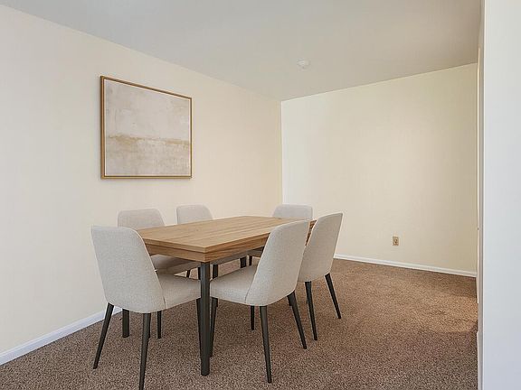 Virtually Staged Dining Room