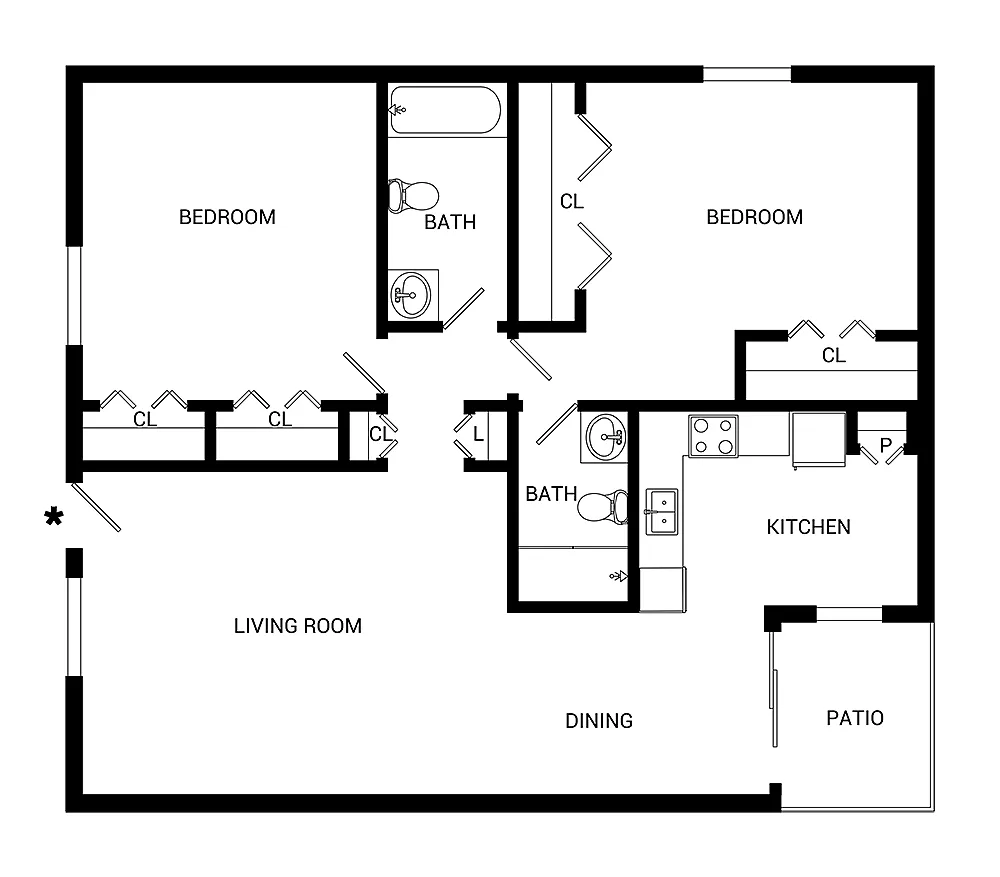 Floor plan Copper
