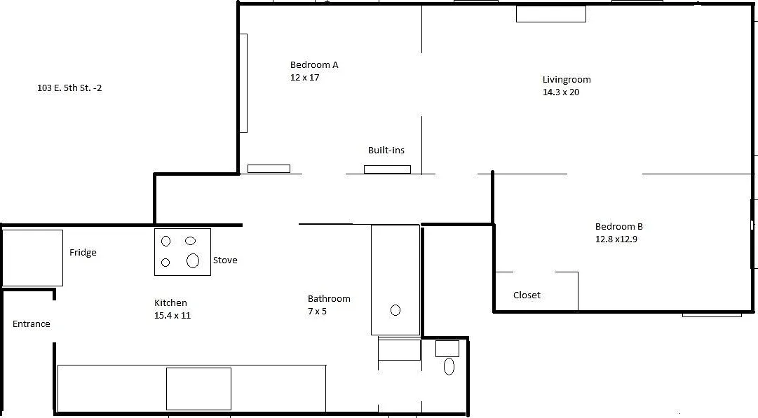 2 bed, 1250 sqft, $925 — Photo 2