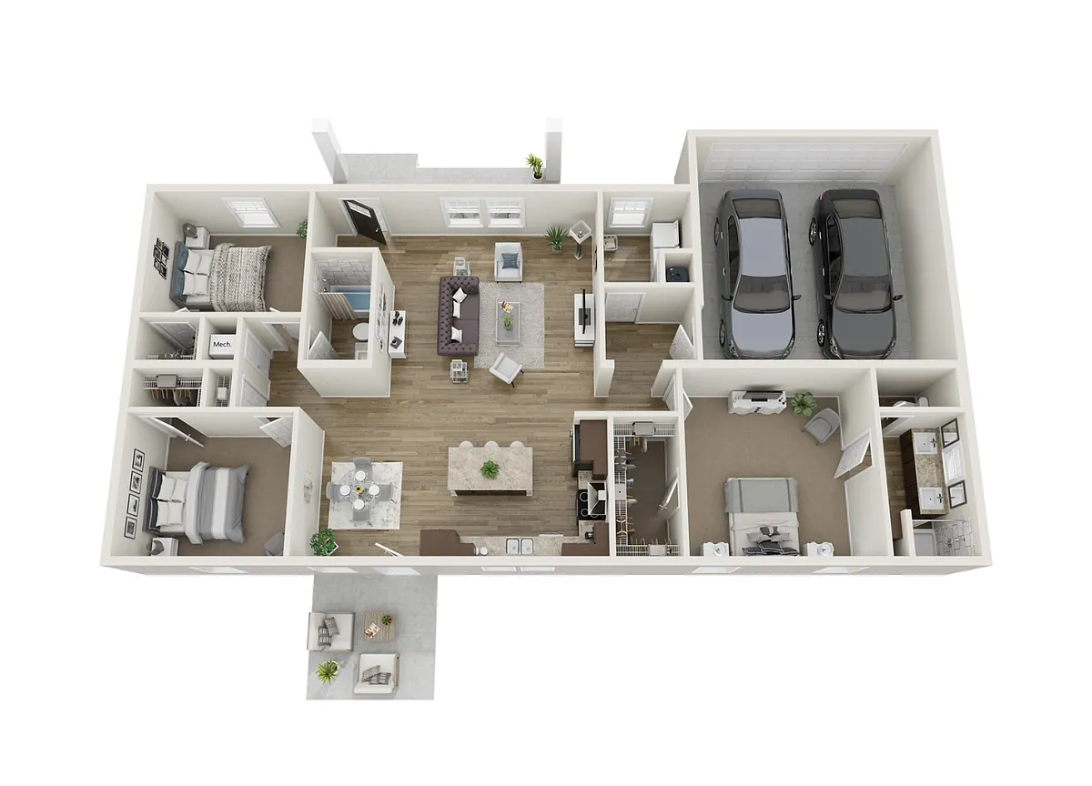Floor plan Hawthorne