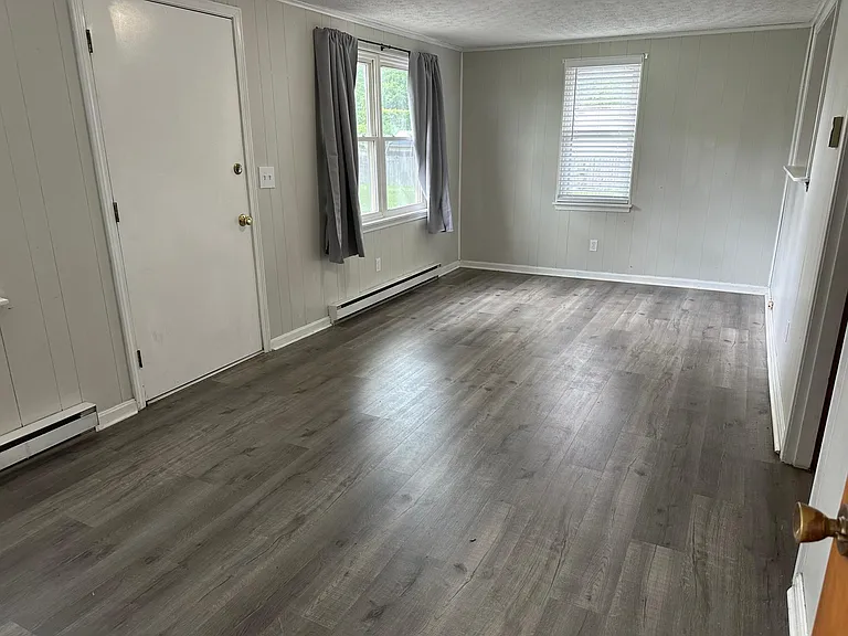 Living space in back of house